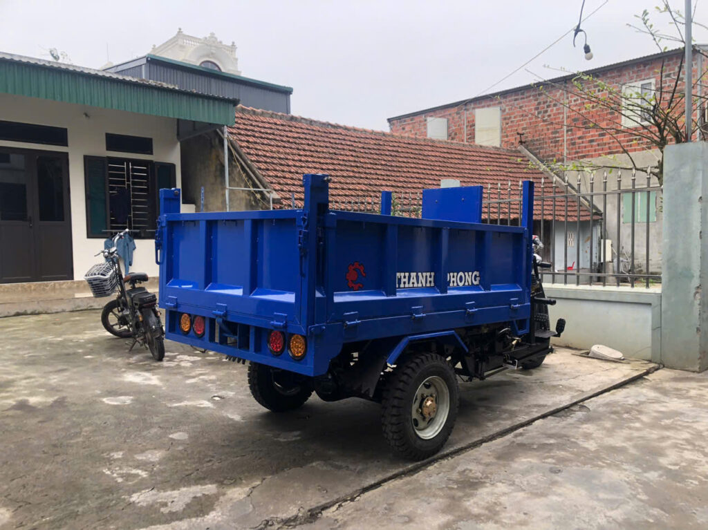 Xe 3 bánh Máy Dầu Kubota 24 Mã Lực