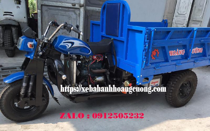 Xe Ba Bánh máy dầu kubota thương hiệu Hoàng Cường